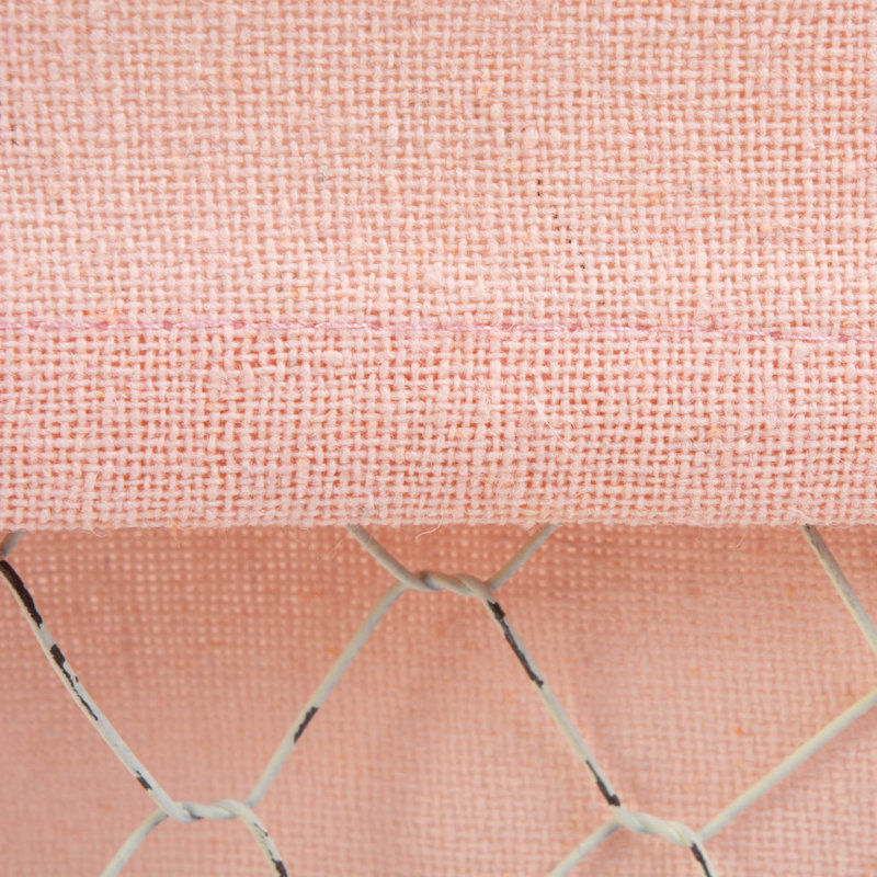 Ensemble de paniers en tissu 5 pièces Colgate, Rosé antique