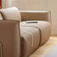 Canapé modulaire 100% polyester kaki-821713729-821713742