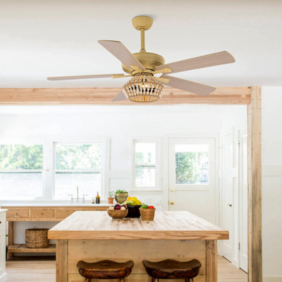La Mott 52'' Ceiling Fan with Light Kit