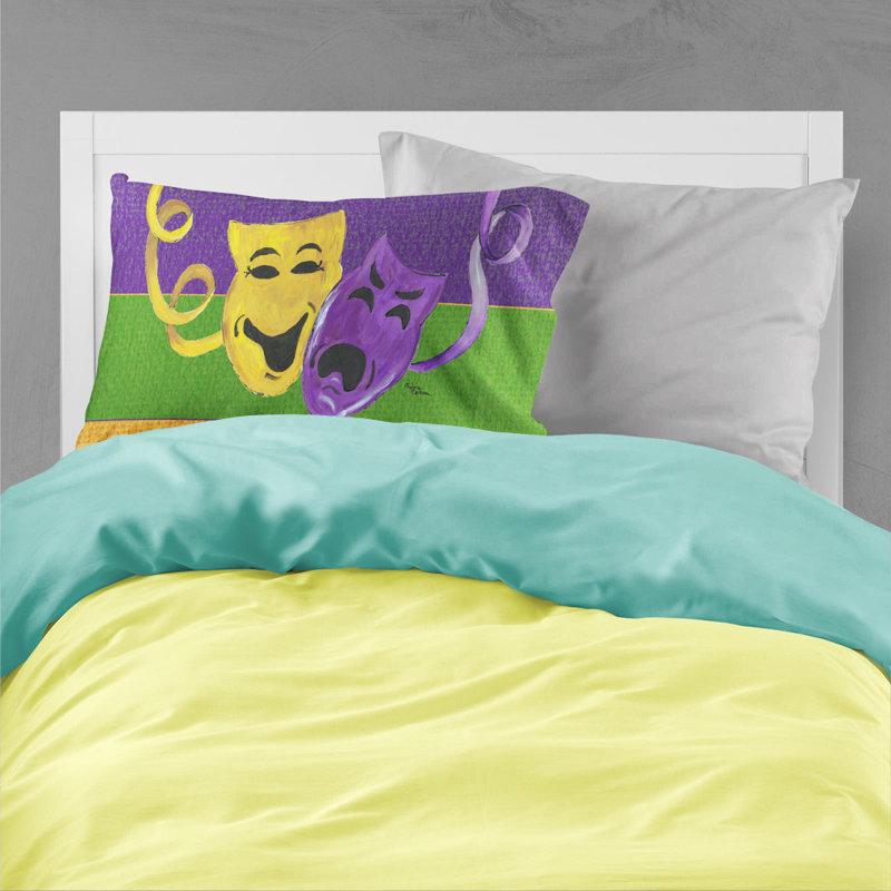  Taie d'oreiller Mardi Gras