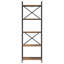 171 cm H x 56 cm W Steel Etagere Bookcase-1829901299