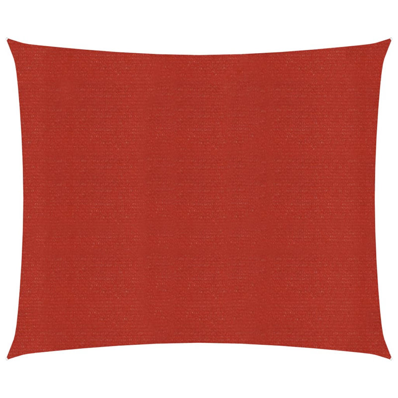 Artington 4m x 4m Square Shade Sail, Red