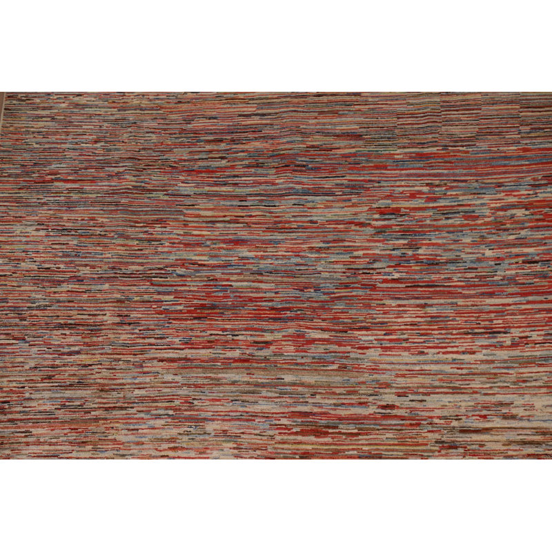 Tapis rayé All-Over Gabbeh 7 x 10