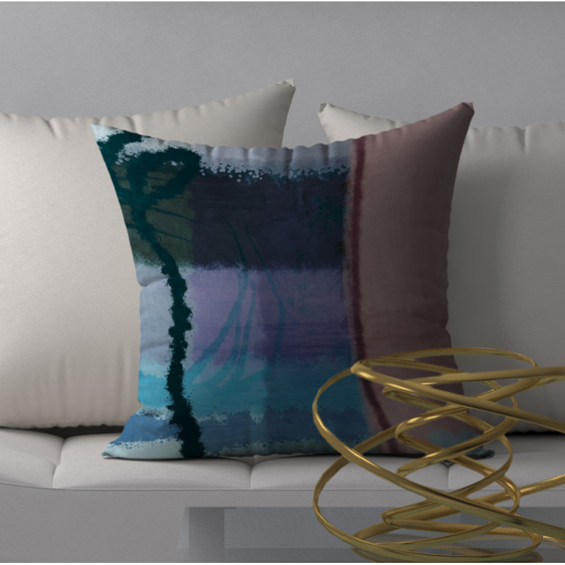 Housse de coussin carrée/insert, 20 po X 20 po