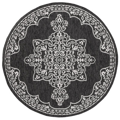 Alessa Performance Performance Oriental Indoor/Outdoor Area Rug