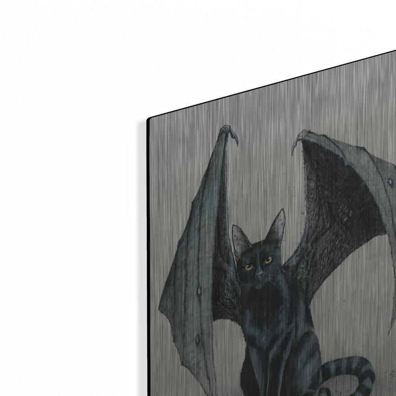 «The City Battycat» par Maggie Vandewalle, H 16 po x l 12 po