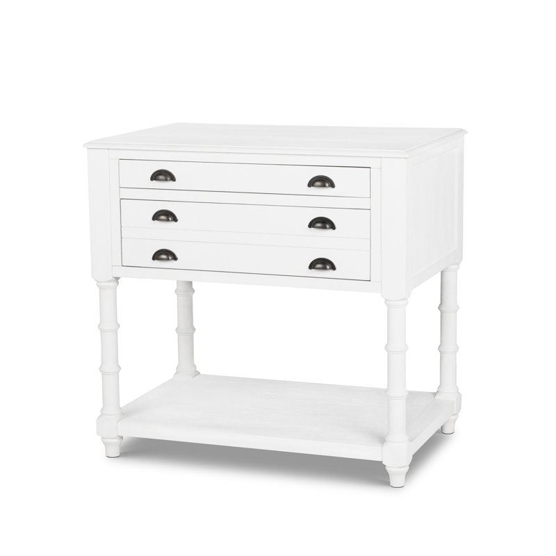 Bimini Kitchen Island, Driftwood, White
