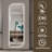 65" X 21" LED Full Length Wall Mirror, Irregular Shape Design, 3-Color Dimmable Lighting, 5Mm Copper-Free Silver Glass, Hardwired Or Plug-In, For Entryway, Bedroom & Salon