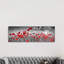 "Champ de coquelicots" par Melanie Viola, reproduction d’art graphique panoramique-53988918-53988921
