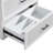  30" Bathroom Vanity with Ceramic Sink, Modern Freestanding Bathroom Vanity with 2 Drawers-2130791340
