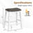 Jeko Upholstered Counter Stool-430881457-430881458