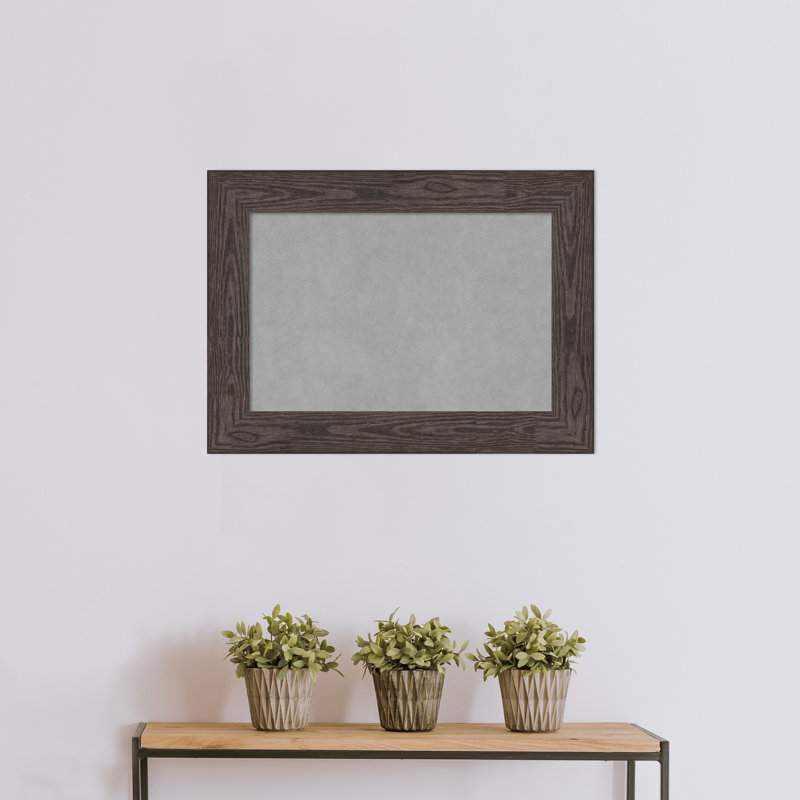Tableau mémo magnétique en métal, H 22 po x l 30 po