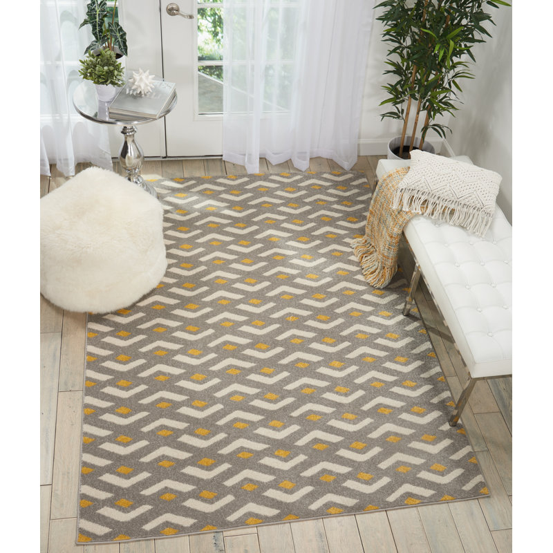 Mallorca Geometric Area Rug, Rectangle 244 x 305cm