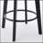 Button Tufted Bar Stools