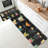 Vintage Cocktail Pattern 2 Pcs Home Decor Kitchen Mats Black