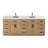 Gavino 84'' Double Bathroom Vanity with Engineered Stone Top-25652343