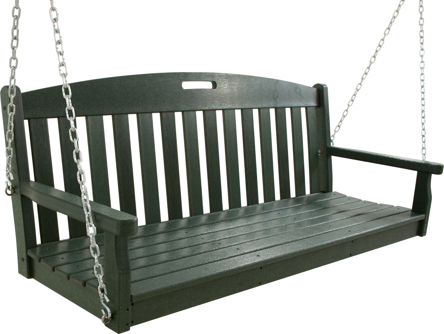 POLYWOOD® Yacht Club Swing, Rainforest Canopy