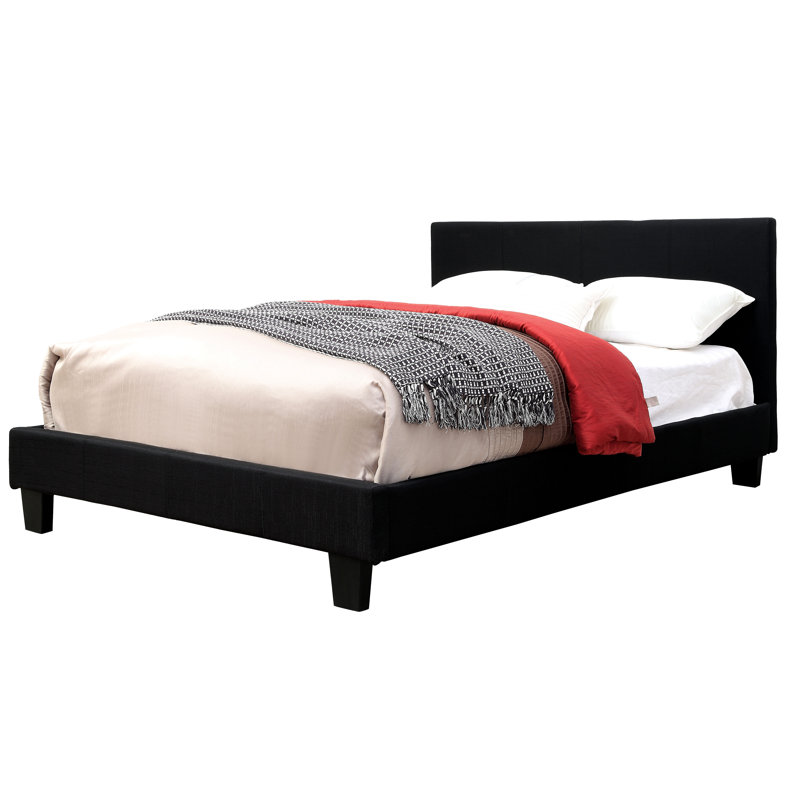 Nicholeta Upholstered Headboard, Black, Queen