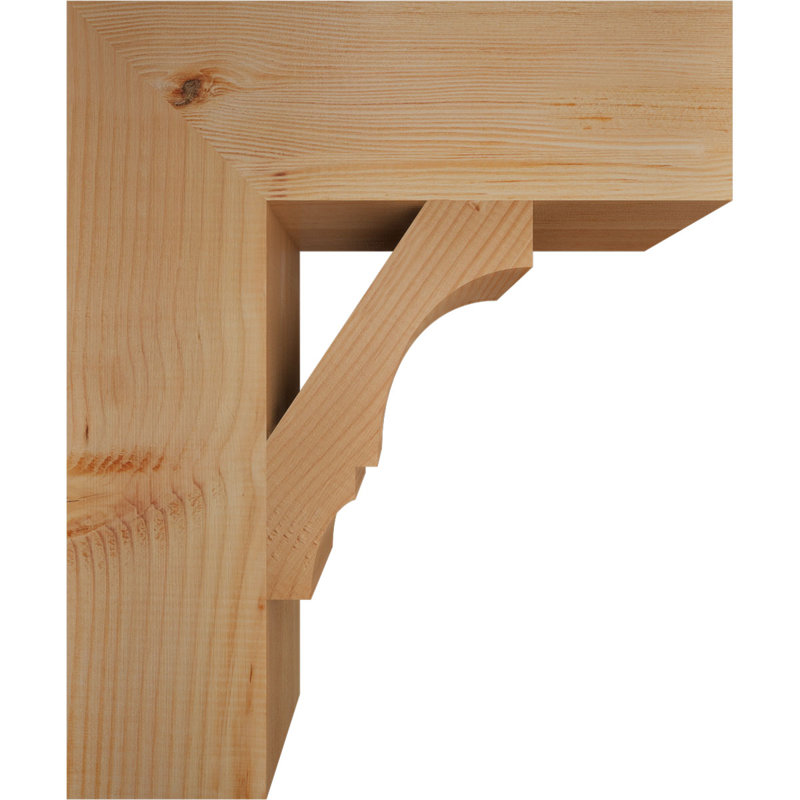 Support de bloc Balboa, Sapin de Douglas lisse, L 5 1/2 po x P 20 po x H 24 po