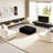 Nordic multi-seat in-line  sofa-107265583