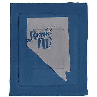 Nevada Modern & Contemporary Polyester Percale Comforter