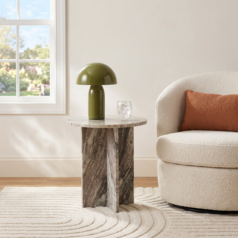 Humphrey Marble Top End Table