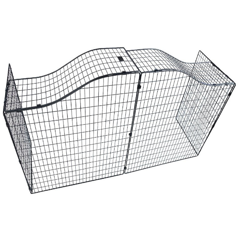 Lathrup Metal Fireplace Screen, 83cm H x 144cm W x 40cm D