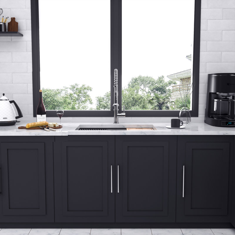 33'' L Single Bowl Stainless Steel Kitchen Sink