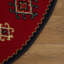 Tapis noir / ivoire / rouge à motif géométrique Padillo-1755727709-1827462979