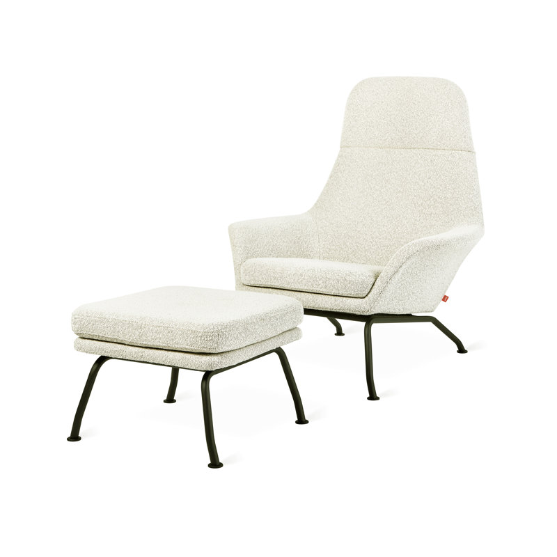 Tallinn Chair and Ottoman, Copenhagen Fossil, Yes