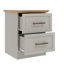 August Grove 2 Drawer Bedside Table-91717319