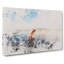 King Charles Spaniel upon the Beach Watercolour - Wrapped Canvas-56663559