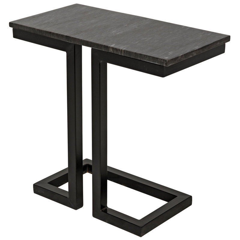Alonzo Marble Top End Table