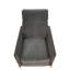 Fauteuil inclinable avec structure en bois