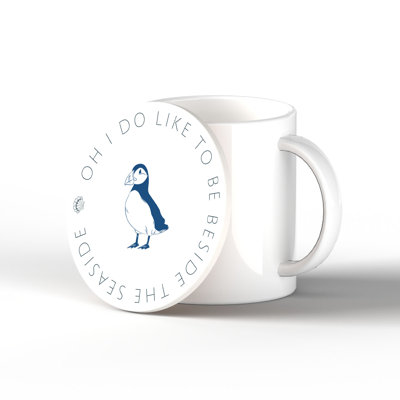 Ceramic Round 1 Piece Coaster
