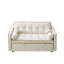 Canapé-lit 2 places moderne avec couchette de 55,5 po Lovesea avec dossier latéral, dossier réglable et coussins lombaires-822132042