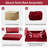 Convertible Futon Sofa Bed, 69? Futon Sofa Bed, Multi-Functional Bean Bag Sofa Bed Couch With 2 Pillows & Back Cushions, 5-Position Adjust Lazy Sofa Sleeper Bed For Small Space Dorm Bedroom Living Room,-1312492319