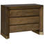Dunecrest 3 - Drawer Solid Wood Nightstand