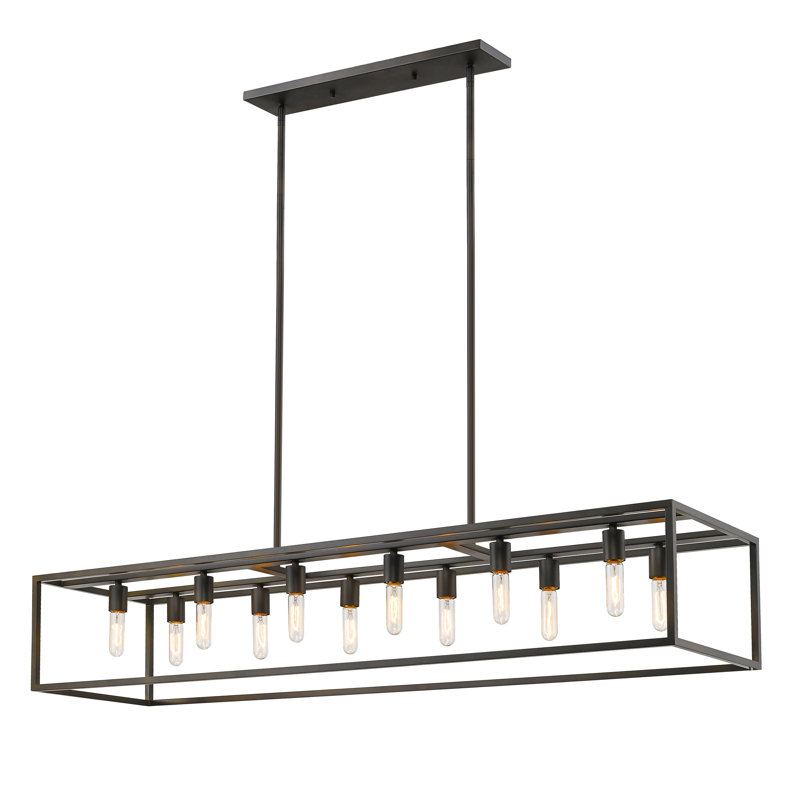 Seadrift 12 - Light Kitchen Island Pendant, Oil-Rubbed Bronze