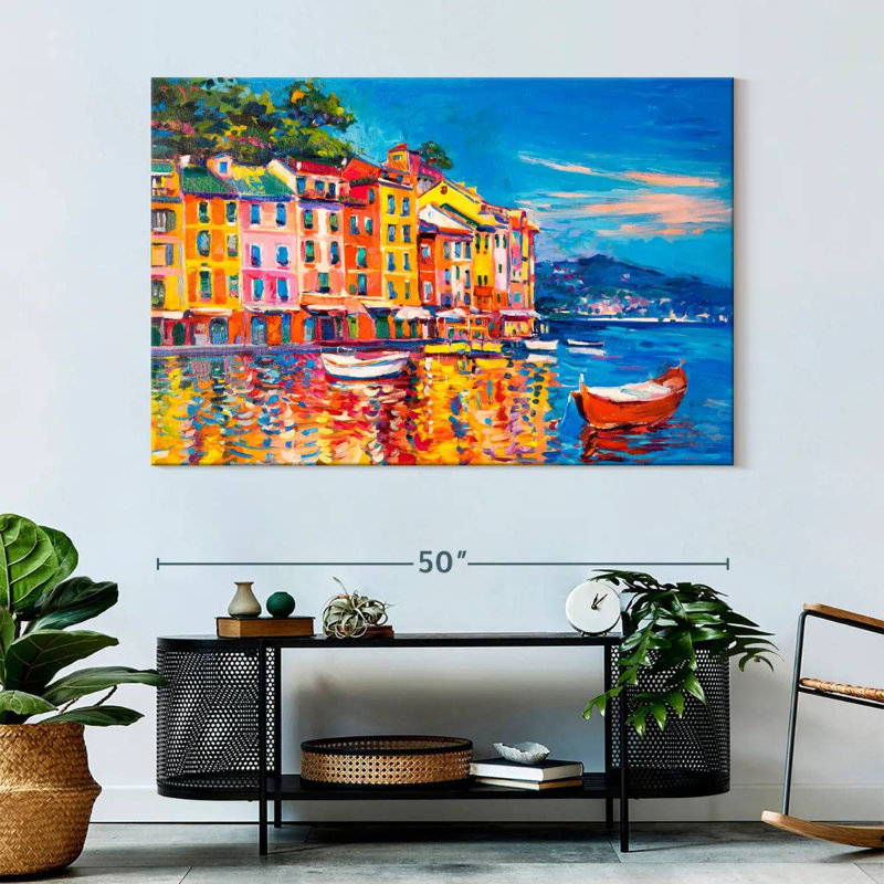 Harbor Town, 34" H x 51" W