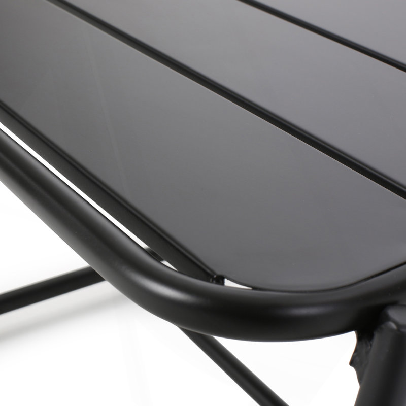 Table d'appoint CONRAD, Noir mat