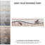 Listello 7.88'' L x 2'' W Ceramic Tile Trim