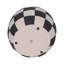 Sagebrook Home 8" Checkerboard Rounded Planter, Black/White-1671425974