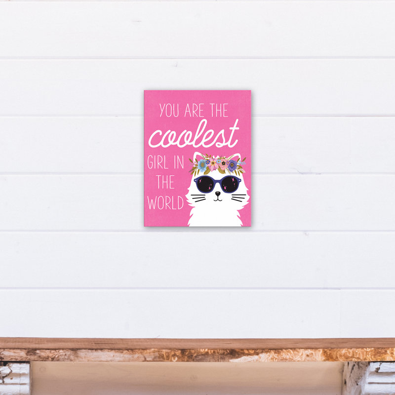 Art sur toile chat le plus froid Benson, H 14 po x l 11 po x P 1,25 po
