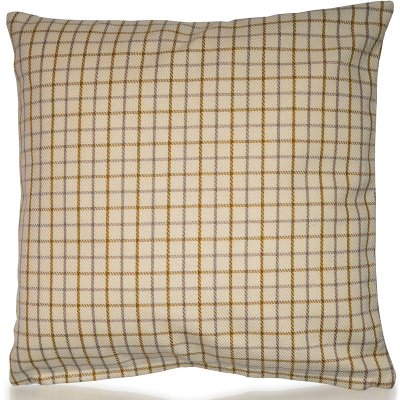 Aadhya Plaid Square Cushion Cover Cushion, Check