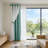 Double Layer Curtains 2-Pack - Sheer & Blackout Room Darkening Panels With Grommet Top, Energy Efficient Window Treatment For Indoor Use-802587169-802587227