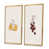Toile avec cadre doré