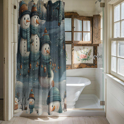 Chilled Sculpture - Premium Shower Curtain