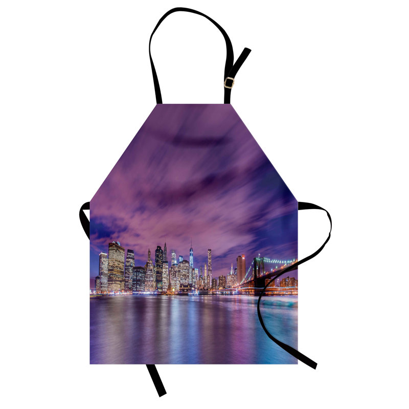 No Pattern Bib Apron