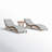 Alois Chaise Lounge Set with Cushion and Table-889713921